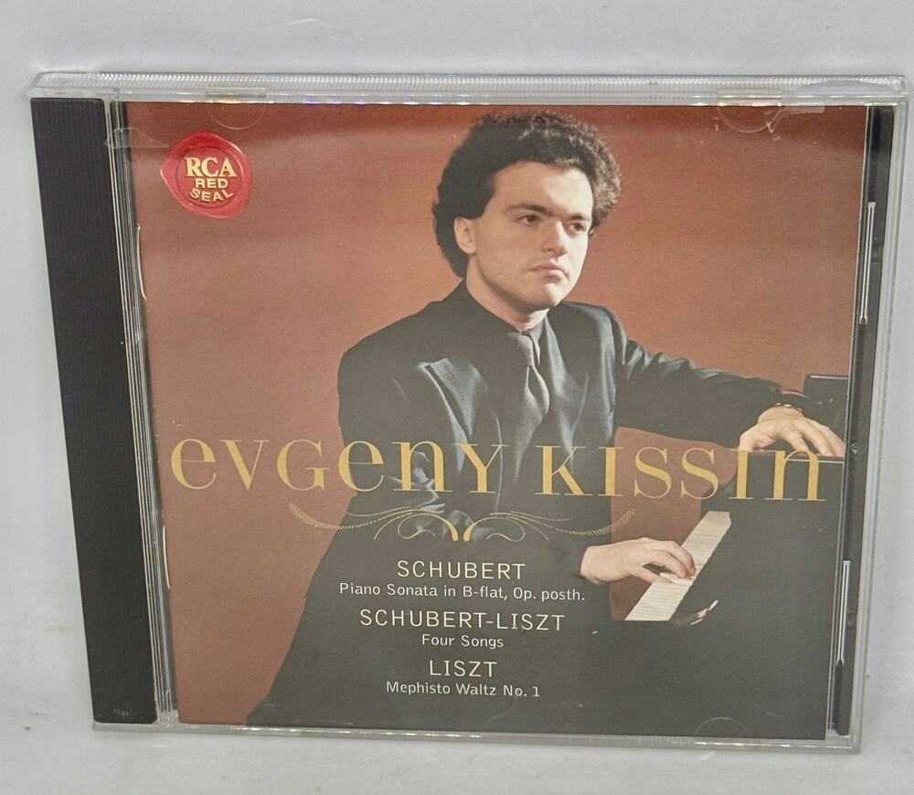 Evgeny Kissin – Schubert Liszt CD 2004 Classical Piano RCA Red Seal BMG